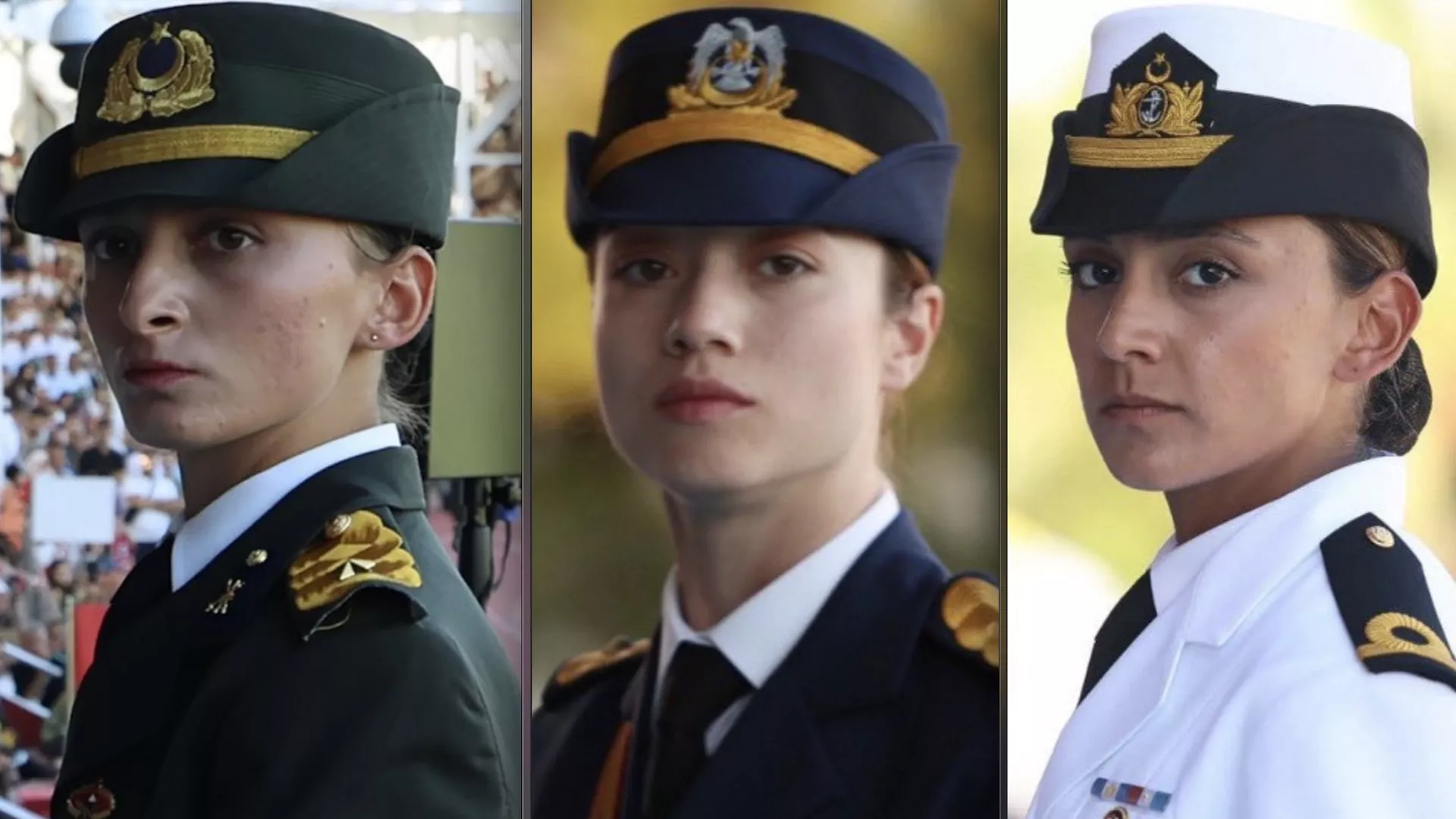 Kara, Hava ve Deniz Harp okullarının birincileri kadın öğrenciler oldu