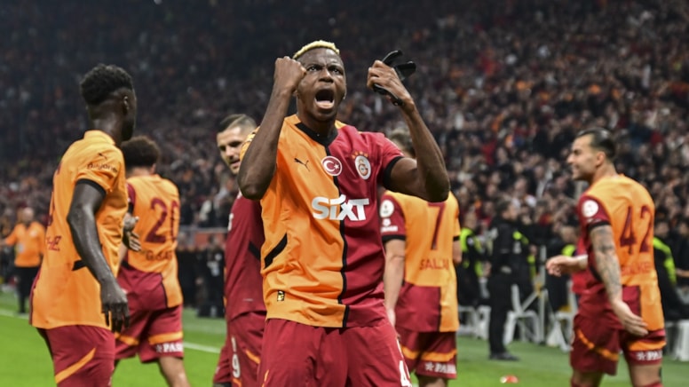 Lider Galatasaray, derbide Beşiktaş engelini aştı