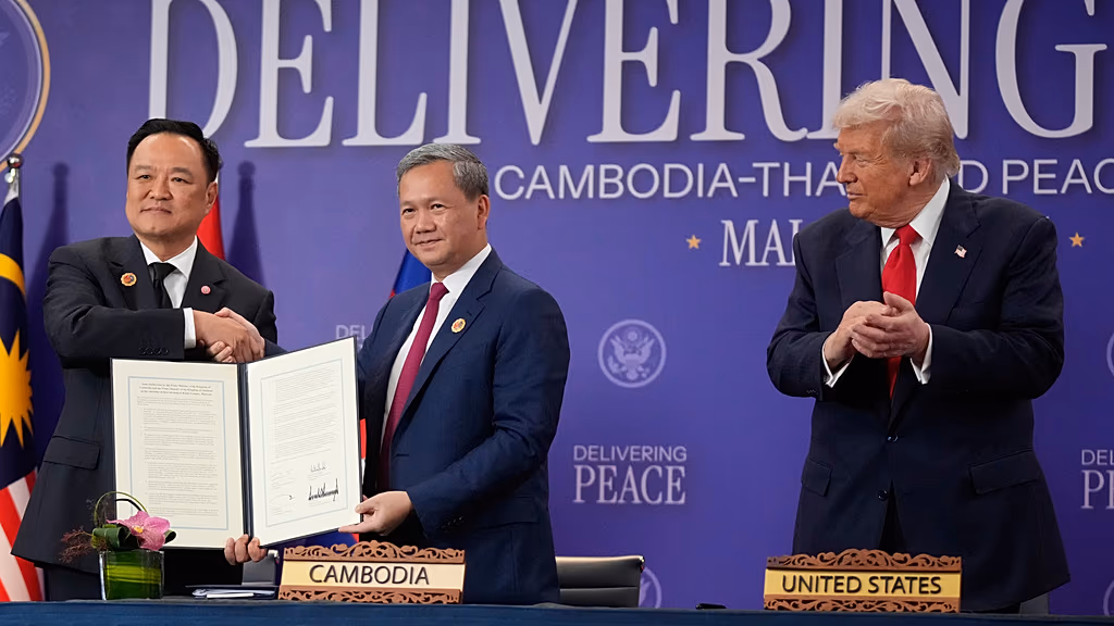Trump’ın himayesinde Tayland ve Kamboçya arasında ‘tarihi’ barış anlaşması