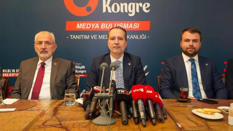 YRP lideri Erbakan: ‘Demirtaş tahliye edilmeli, İmralı’ya Bahçeli gitsin’