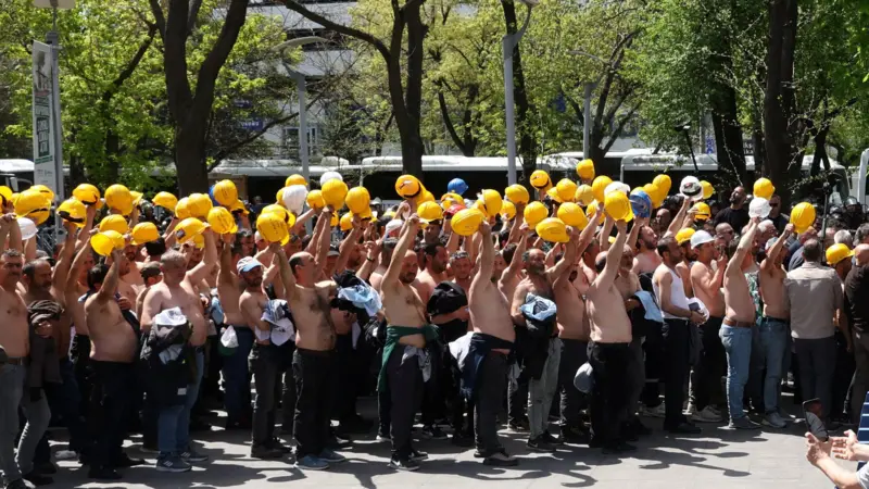 İçişleri Bakanlığı madenci eyleminin bittiğini duyurdu: ‘İşçiler işverenle anlaştı’