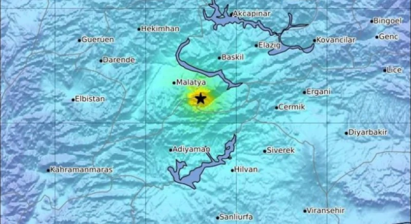 Malatya’da 5.6 şiddetinde deprem