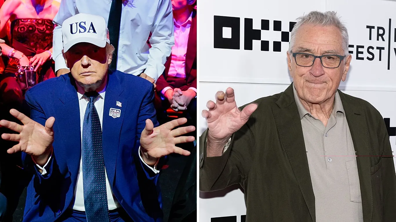 Robert De Niro’dan Trump’a dört kelimelik film göndermesi