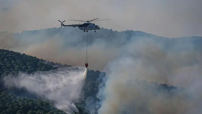 Balıkesir, Muğla ve Antalya yangınları ‘büyük ölçüde kontrol altında’