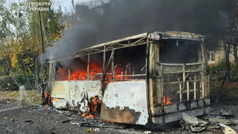 Rusya’nın Ukrayna’da otobüsleri hedef aldığı saldırıda en az 30 kişi öldü