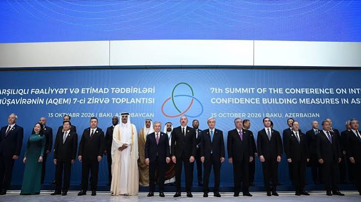 Çatışma halindeki Orta Doğu ve Asya liderleri Azerbaycan’daki zirvede buluştu